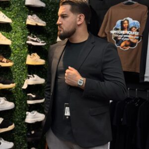 BLAZER SOUL SLIM MALHA PIQUET PRETO 54
