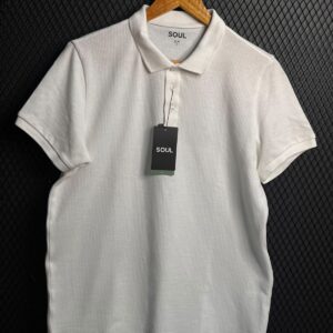 POLO SOUL SLIM TRICOT BRANCO M