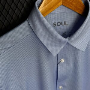 CAMISA SOUL MALHA TECNOLOGICA AZUL CLARO 2