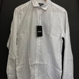 CAMISA SOUL SLIM CAMBRAIA DE LINHO BRANCO 4