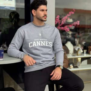 Moletom Mahe Cannes 2 Grey - P