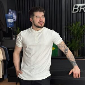 POLO SLIM CANELADA